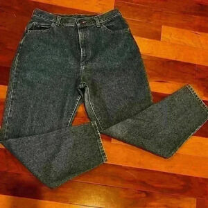 LEE “MOM” Jeans Size 14P Trending 90’s 100% Cotton Made in USA Tapered EUC Chic
